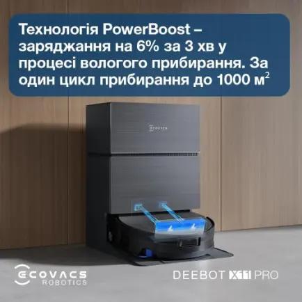 Робот-пылесос Ecovacs Deebot X11 Pro Omni (DEX99-1 Black)
