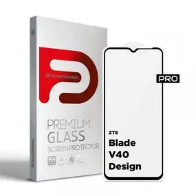 Защитное стекло Armorstandart Pro для ZTE Blade V40 Design Black (ARM68740)