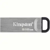 Флеш-накопитель USB3.2 512GB Kingston DataTraveler Kyson Silver/Black (DTKN/512G..