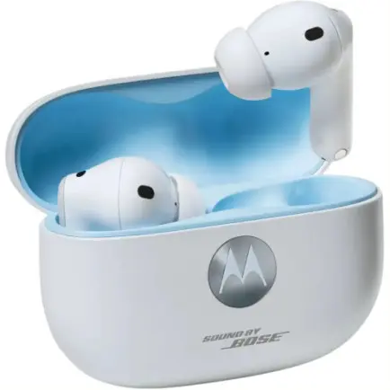 Bluetooth-гарнитура Motorola Moto Buds 2 Plus Cool White (PG38C08069)