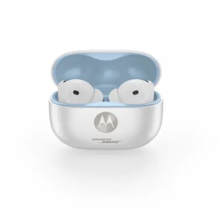 Bluetooth-гарнитура Motorola Moto Buds 2 Plus Cool White (PG38C08069)