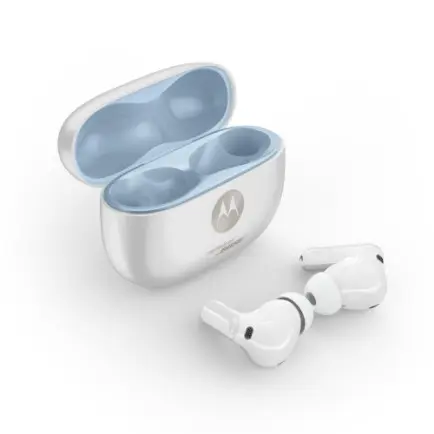 Bluetooth-гарнитура Motorola Moto Buds 2 Plus Cool White (PG38C08069)