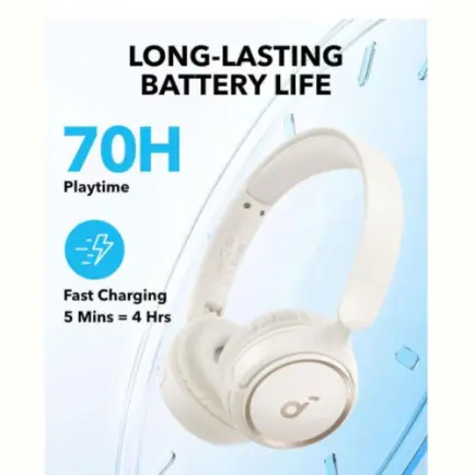 Bluetooth-гарнітура Anker SoundCore H30i White (A3012G21)