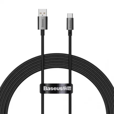 Кабель Baseus Superior Fast Charging USB-C-Lightning, 1м Black (6932172631970)