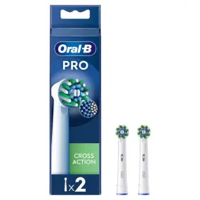 Насадка для зубної електрощітки Braun Oral-B Pro Cross Action EB50RX (2 шт.)