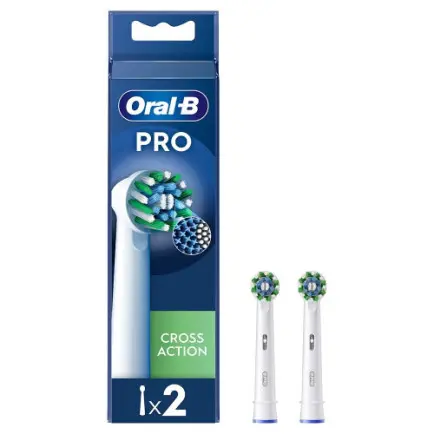 Насадка для зубной электрощетки Braun Oral-B Pro Cross Action EB50RX (2 шт.)