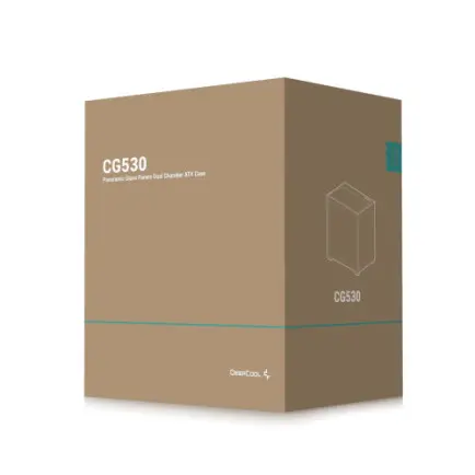 Корпус DeepCool CG530 Black (R-CG530-BKNDA0-G-1)