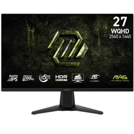 Монитор MSI 27" MAG 275QF E20 IPS Black 200Hz