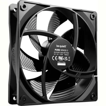 Вентилятор be quiet! Pure Wings 3 120mm PWM Black (BL105)