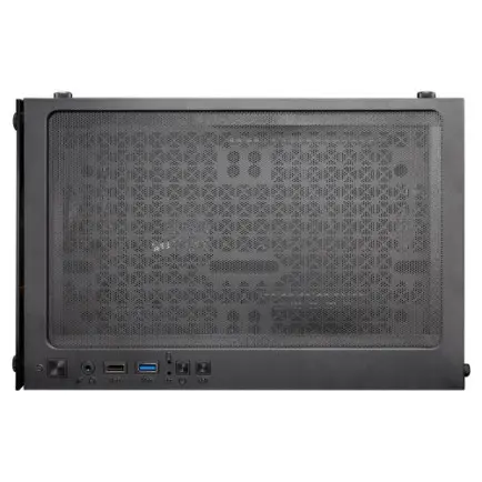 Корпус 1stPlayer X2-M-BK-4F7 Black без БП