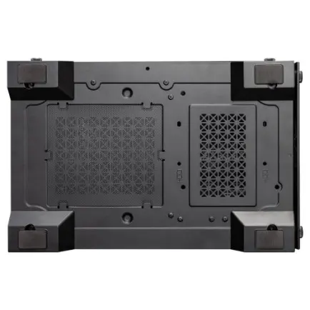 Корпус 1stPlayer X2-M-BK-4F7 Black без БП