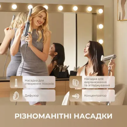 Фен Dreame Pocket Pro 5in1 Titanium (AHD51PRO_T5)
