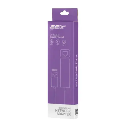 Сетевой адаптер 2E PowerLink U2085 (1xGE, USB 3.0)
