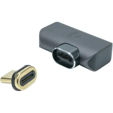 Адаптер PowerPlant USB Type-C - USB (M/F)