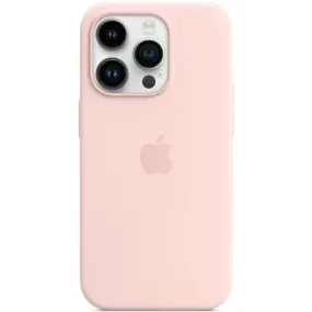 Чехол-накладка Apple Silicone Case with MagSafe для Apple iPhone 14 Pro Max Chalk Pink (MPTT3)