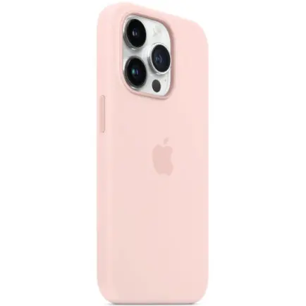Чохол-накладка Apple Silicone Case with MagSafe для Apple iPhone 14 Pro Max Chalk Pink (MPTT3)