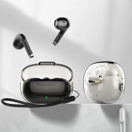 Bluetooth-гарнитура СolorWay Slim TWS-2 Earbuds Black (CW-TWS2BK)