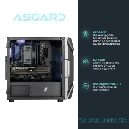 Персональний комп`ютер ASGARD Valkyrie (A78X3D.32.S10.57.12.5886)