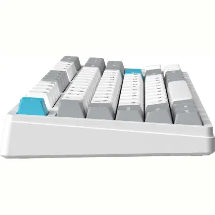 Клавіатура бездротова GamePro Asgard Ragnar Keychron Super Red Switch White (MK285WH)