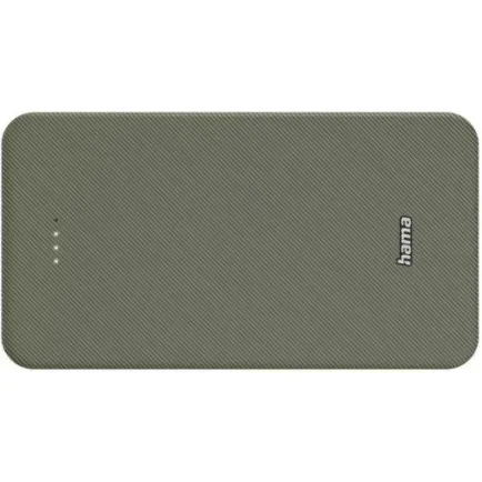 Універсальна мобільна батарея Hama 20000mAh 15W Green (00201716)