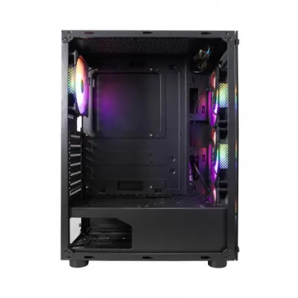 Корпус 1stPlayer V3-B-4F1 Black без БП
