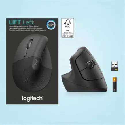 Мышь беспроводная Logitech Lift Left Vertical Ergonomic (910-006495)