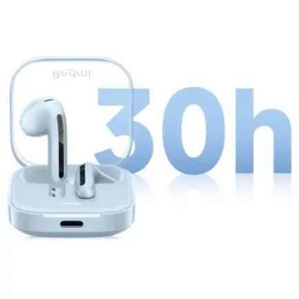 Bluetooth-гарнитура Xiaomi Redmi Buds 6 Active Transparent Blue (BHR8394GL)