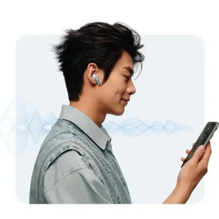 Bluetooth-гарнитура Xiaomi Redmi Buds 6 Active Transparent Blue (BHR8394GL)